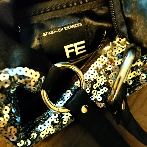 Sequins Shoulder Purse - Picture 2 of 2